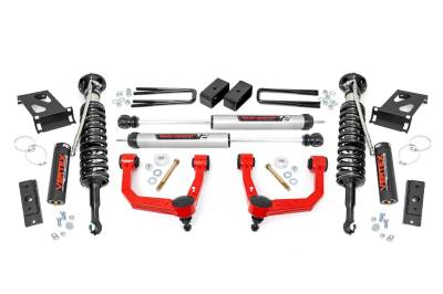 Rough Country Suspension Systems - Rough Country 3.5" Suspension Lift Kit for 05-23 Toyota Tacoma 4WD 74257RED