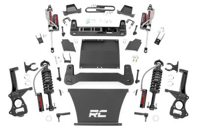 Rough Country Suspension Systems - Rough Country 4" Suspension Lift Kit'silverado/Sierra AT4/Trailboss 110350