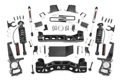 Rough Country Suspension Systems - Rough Country 6" Vertex/V2 Suspension Lift Kit 11-13 Ford F150 4WD 57657