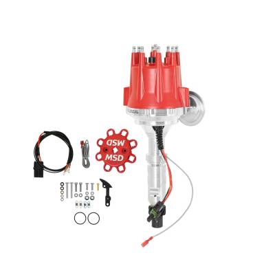 MSD - MSD Ignition 8524 Ready-To-Run Distributor for Buick Nailhead V8