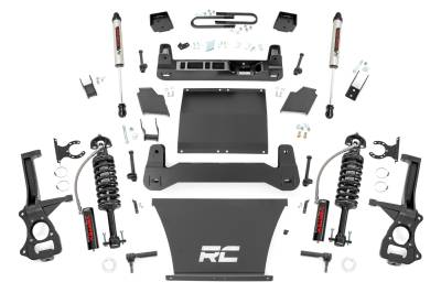 Rough Country Suspension Systems - Rough Country 6" Suspension Lift Kit 19-24 Sierra 1500 Gas 26657