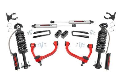 Rough Country Suspension Systems - Rough Country 54557RED 3" Suspension Lift Kit for 14-20 Ford F150 4WD