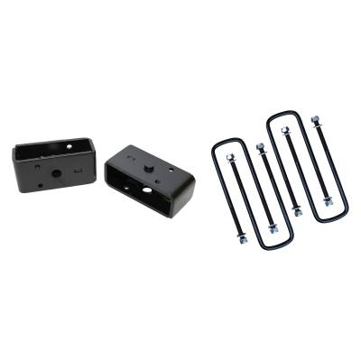 Freedom Off-Road - Freedom FO-U30120+FO-G403 2" Lift Blocks w/U-Bolts for 88-99 C1500 Silverado