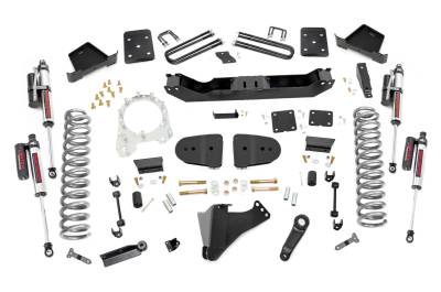 Rough Country Suspension Systems - Rough Country 43750 6" Suspension Lift Kit 23-24 F250/F350 Super Duty Diesel 4WD
