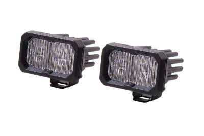 Diode Dynamics - Diode Dynamics DD6406P 2" LED Pod Pro White Fog Standard ABL PAIR