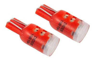 Diode Dynamics - Diode Dynamics DD0030P 194 LED Bulb HP5 Red PAIR