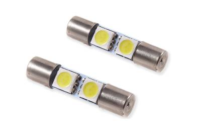 Diode Dynamics - Diode Dynamics DD0049P 28mm SMF2 LED Bulb Cool White PAIR