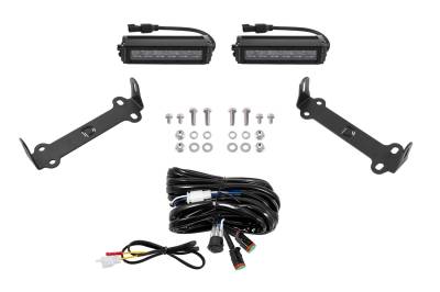 Diode Dynamics - Diode Dynamics DD6755 SAE/DOT LED Lightbar Kit White for 14-21 Toyota 4Runner