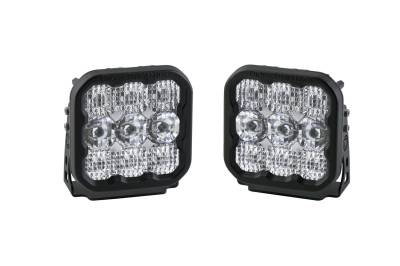 Diode Dynamics - Diode Dynamics DD6769P SS5 LED Pod Sport White Combo PAIR