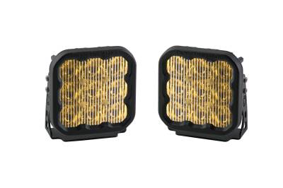 Diode Dynamics - Diode Dynamics DD6783P SS5 LED Pod Pro Yellow Driving PAIR