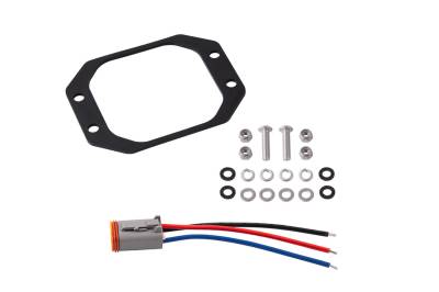 Diode Dynamics - Diode Dynamics DD7189S SS3 Backlit Flush Mounting Kit EACH