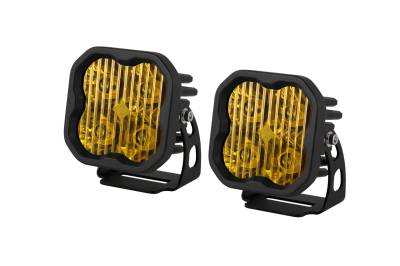 Diode Dynamics - Diode Dynamics DD6868P SS3 Sport LED Pod Pair Yellow Driving ABL
