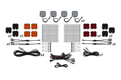 Diode Dynamics - Diode Dynamics DD7747 Single-Color Rock Light Installer Magnet Mount 12-pack
