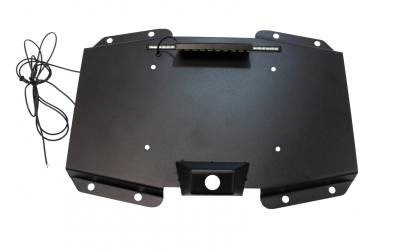 Kentrol - Kentrol 80718 Backside License Plate Mount Black for 18+ Jeep Wrangler JL
