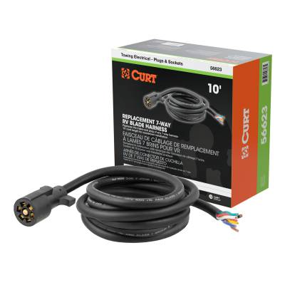 CURT - CURT Manufacturing 56623 7-Way RV Replacement Harness