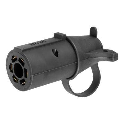 CURT - CURT Manufacturing 57265 7-Way Round RV To 6-Way Round Adapter