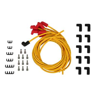 ACCEL - ACCEL 8031 Universal 8.8mm Spark Plug Wire Set Yellow for GM
