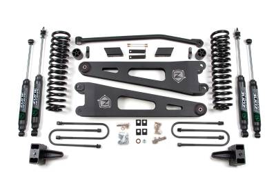 Zone Offroad - Zone Offroad 4" Suspension Lift Kit Fox Shocks F250/F350 SD 4WD Gas ZONF24F