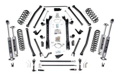 BDS Suspension - BDS Suspension BDS467H 6" Long Arm Lift Kit for 97-06 Jeep Wrangler TJ 4WD
