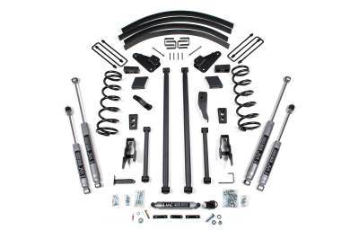 BDS Suspension - BDS Suspension BDS220H 5" Lift Long-Arm Block & Add-a-Leaf for 00-02 Dodge 2500