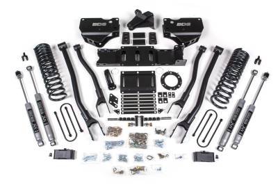 BDS Suspension - BDS Suspension BDS1676H 4" 4-Link NX2 Lift for 19-23 Ram 3500 w/o Overload