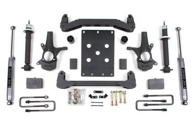 BDS Suspension - BDS Suspension BDS186FS 4" FOX Lift High w/3" Block for 07-13 C1500