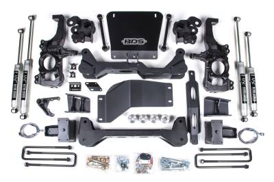 BDS Suspension - BDS Suspension BDS756FS 6.5" FOX Lift Kit for 20-22 GM 2500/3500 HD w/Overloads