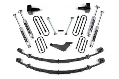 BDS Suspension - BDS Suspension BDS309H 4"/2.5" NX2 Lift w/Add-a-Leaf for Up-99 F250 F350