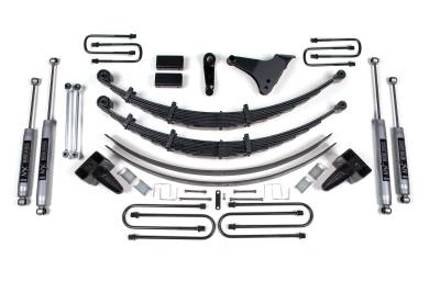 BDS Suspension - BDS Suspension BDS316FS 6" FOX Lift w/Springs for 99-04 F250 F350 Sq U-Bolt