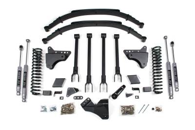 BDS Suspension - BDS Suspension BDS1500FS 11-16 F250 F350 8" 4-Link Lift Kit Diesel