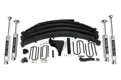 BDS Suspension - BDS Suspension BDS317FS 8" FOX Lift Kit w/Springs for 99-04 F250 F350 Sq Ubolt