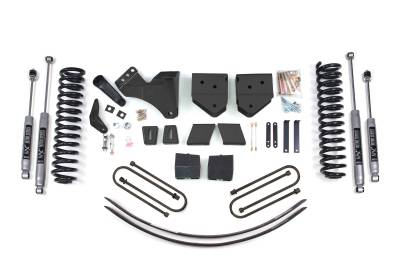 BDS Suspension - BDS Suspension BDS353H 6" NX2 4.5" Block Add-a-Leaf for 05-07 F250 F350 Diesel