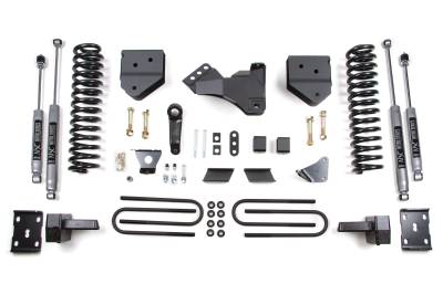BDS Suspension - BDS Suspension BDS592FS 4" FOX Std Spring Kit for 11-16 F250 F350 Diesel