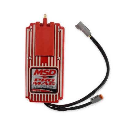 MSD - MSD Ignition 8106 Pro Mag 12/20 Amp Electronic Points Box Red