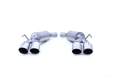 Gibson Performance Exhaust - Gibson Performance 619718 Axle Back Dual Exhaust System for Aviator Explorer