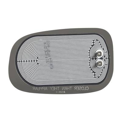 Burco - Burco 5265H Volvo Door Mirror Glass Right