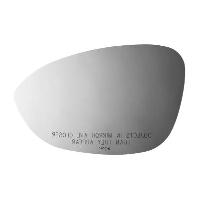 Burco - Burco 5341 Right Door Mirror Glass for BMW