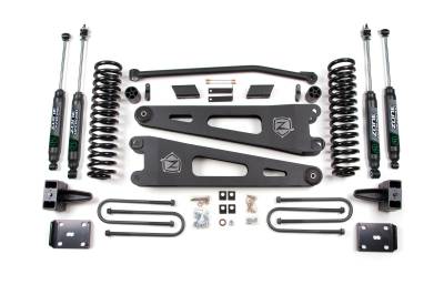 Zone Offroad - Zone Offroad ZONF26N 4" Lift Kit Zone Shocks for 11-16 F250/F350 SD Gas 4WD