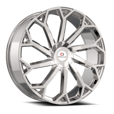 Cavallo - Cavallo Wheel CLV-51 18x8 4x100/4.5 35mm Chrome CLV-51188041001143+35NC