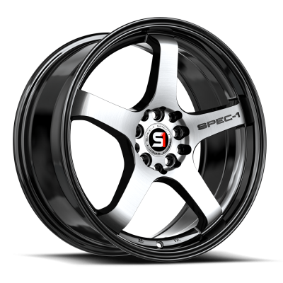 Spec-1 - Spec-1 SPT-3117753842BM SPT-31 Wheel 17x7.5 5x4.5/120 42mm Black/Machined