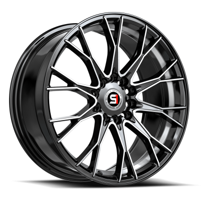 Spec-1 - Spec-1 SP-5917753842BMU Wheel SP-59 17x7.5 5x4.5/120 42mm Black/Machined