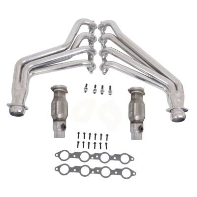 BBK Performance Parts - BBK Performance 1.75" Long Tube Headers w/Converters 10-15 Camaro SS 40210