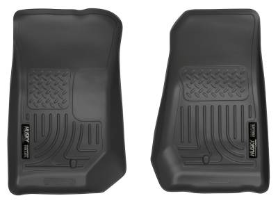 Husky Liners - Husky Liner Weatherbeater Front Floor Liners Black for Jeep Wrangler 18021
