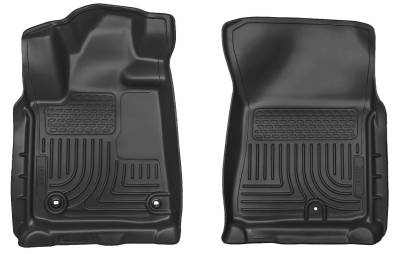 Husky Liners - Husky Liner Weatherbeater Front Floor Liners Black for Toyota Tundra 18581