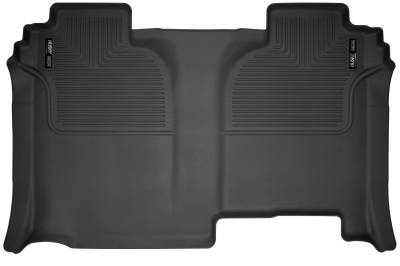 Husky Liners - Husky Liner Weatherbeater 2nd Row Floor Liners Black Silverado/Sierra 14221