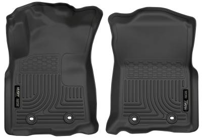 Husky Liners - Husky Liner 13981 Black Front Floor Liners for 18-23 Toyota Tacoma