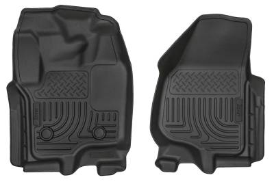 Husky Liners - Husky Liner Weatherbeater Front Floor Liners Black Ford Super Duty 18701