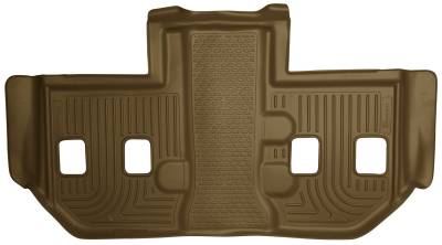 Husky Liners - Husky Liner Weatherbeater 3rd Row Floor Liners-Tan Suburban/Yukon XL 19263