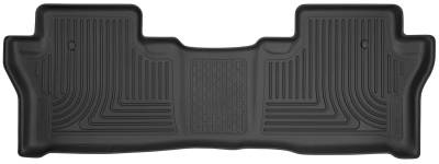 Husky Liners - Husky Liner Weatherbeater 2nd Row Floor Liners Black Honda Pilot 19411