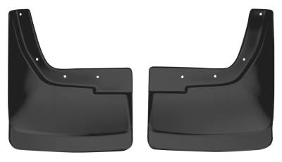 Husky Liners - Husky Liner Custom Rear Mud Guards-Black for Dodge Ram Dually 57051